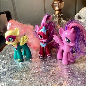 My Little Pony G4 "Power Ponies" Figures (Set of Three)